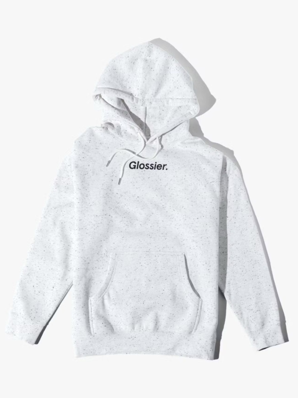 Glossier White Speckled Hoodie